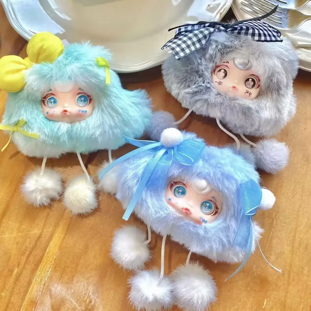 

Youmi Mood Clouds Series Plush Blind Box Cute Cloud Doll Key Chain Backpack Charm Trendy Ornament Birthday Gift For Girls Friend