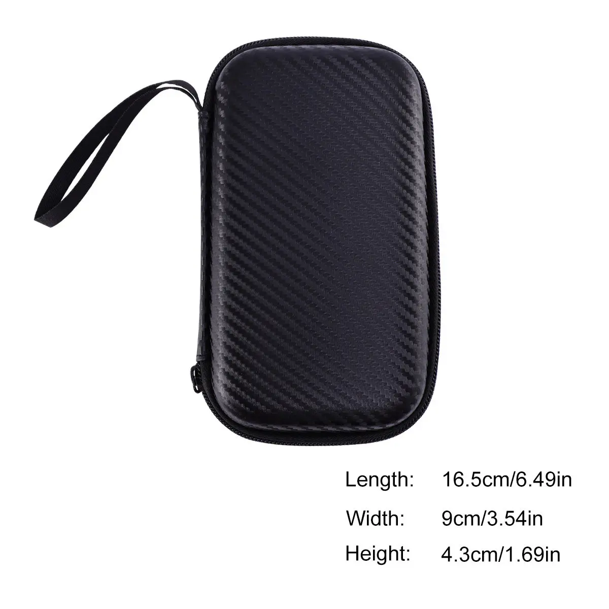 Forehead Thermometer Case Eva Storage Bag For Travel Shockproof Material Soft Inside Gift Health Care