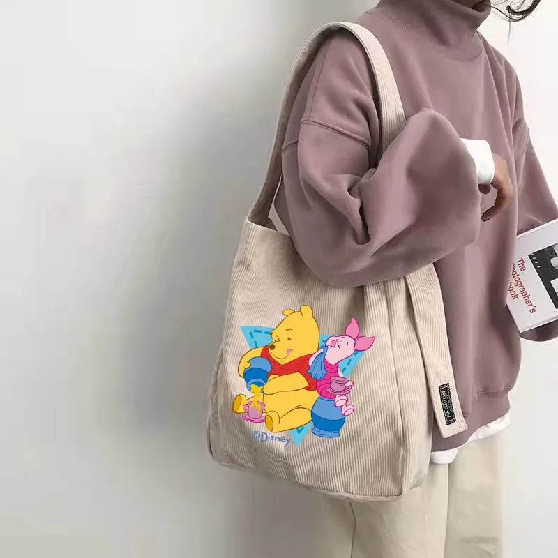 

Disney Stitch Minnie Pooh Bear Tinkerbell Women's Shoulder Bag New Trendy Women's Shoulder Bags Cute Shoulder Fashion Handbag