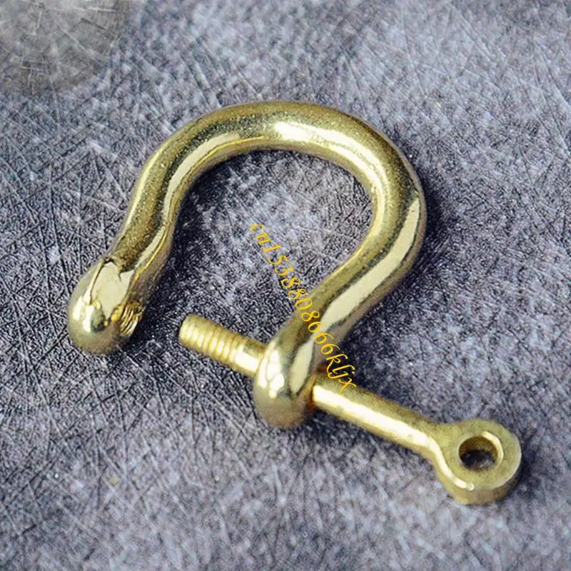 

5pcs Brass Horse Cheese Casterers Metal Stocking Металлические застежки для пакетов для одежды Diy Craft Projects 066c