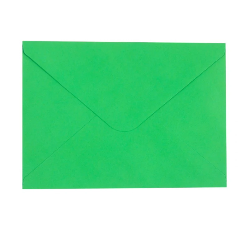 50pcs/lot Colour Envelopes 110g Paper Greeting Card Business Western 18X13cm Envelope for Wedding Invitation Card Packaging