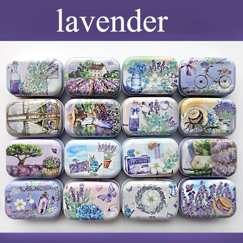 4 قطعة صندوق معدني صغير من القصدير مختومة جرة صناديق التعبئة مجوهرات كاندي صندوق تخزين صغير علب عملة أقراط سماعات هدية صندوق Rabdom #1