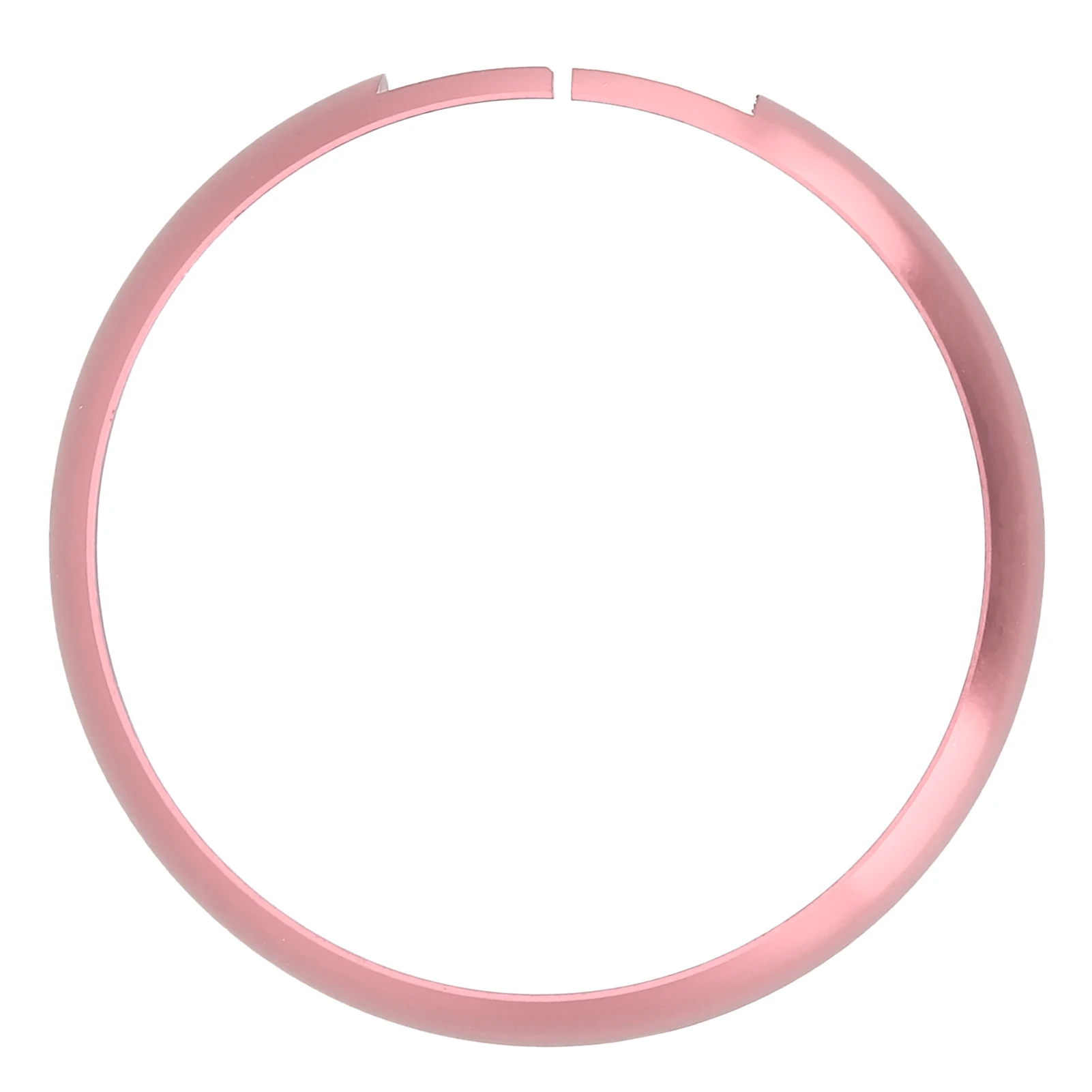 Afstandsbediening sleutelhanger ring trim van aluminiumlegering, vervanging voor MINI R55 R56 R57 R58 R59 R60, decoratie voor de afstandsbediening, zijrand voor de sleutelhanger.