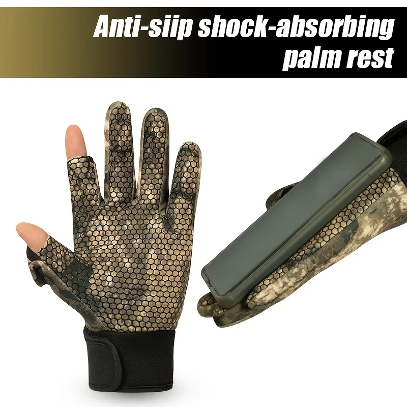 Thermal Winter Fishing & Hunting Gloves With Touchscreen Control Thermal Motorcycle Riding Gloves Cold Weather Outdoor Gear