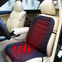 1Pc 12V Heated Car Seat Cushion Universal Auto Heating Seat Mat Electric Cushions Heating Pad Winter Household Heater Seat Cover