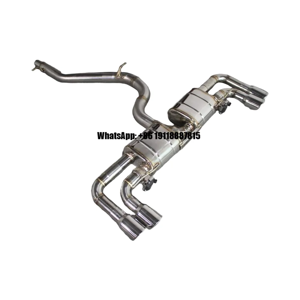 

Valvetronic Exhaust System for Audi TT/TTS 2.0T Version Sport Car SS304 Pipe Muffler