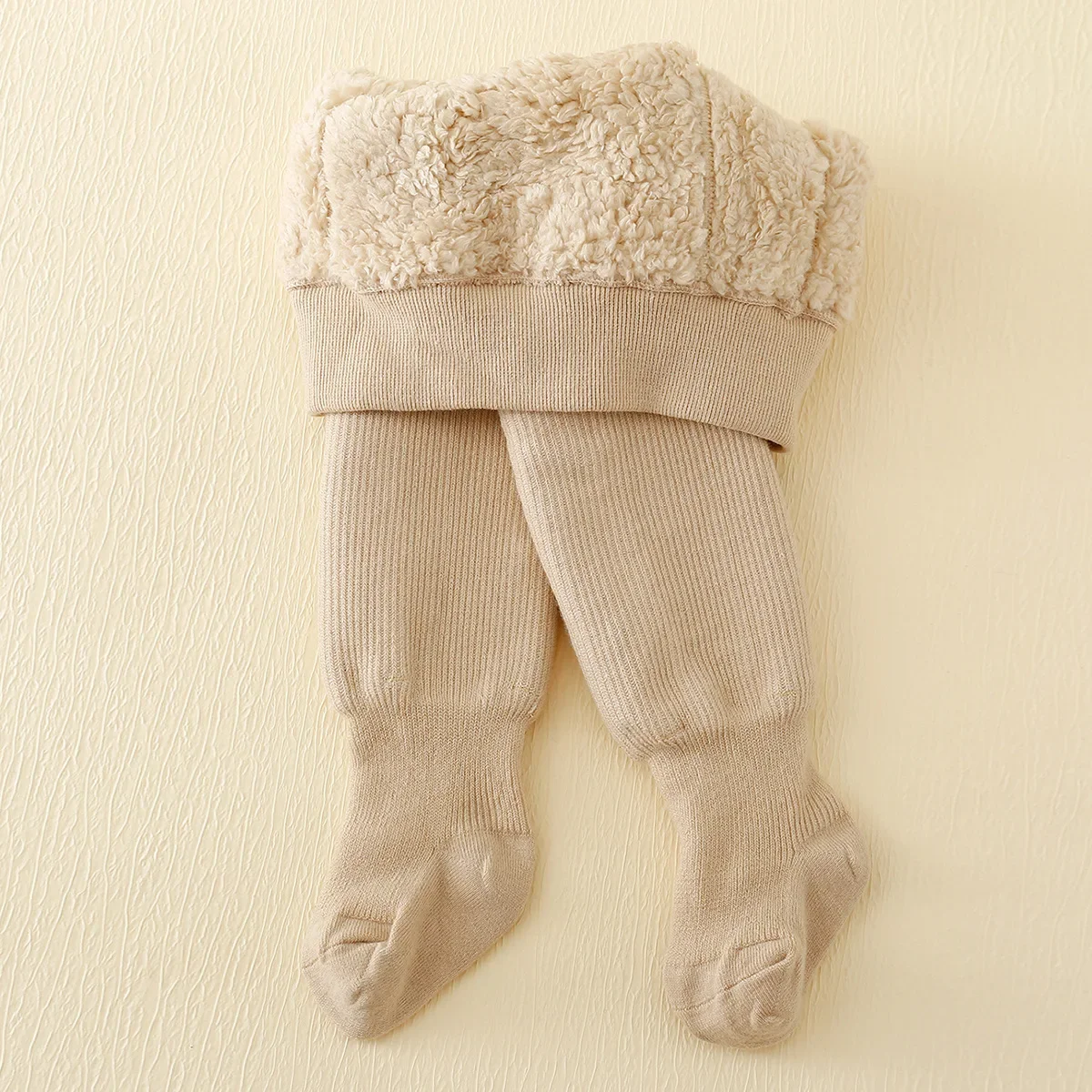 Winterleggings für Kleinkinder, Mädchen, mit Polarfleece-Futter, Streifenmuster, extra dick und warm, Baumwollstrumpfhose, wärmende Strumpfhose für Kleinkinder und Kinder. – Detail 10