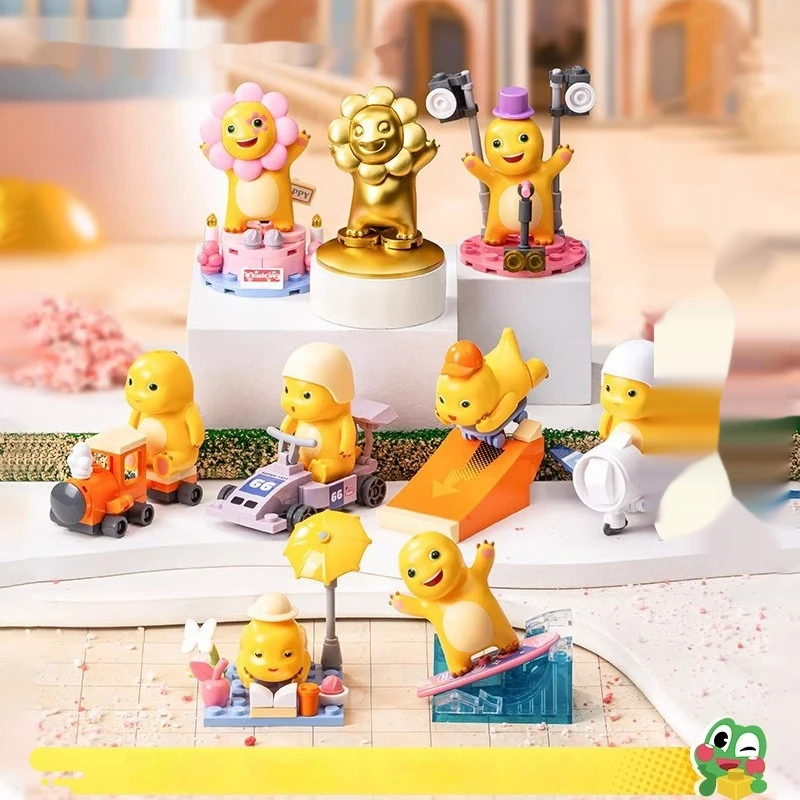 

Delightful Cute Doll Hanging Toy Blind Box Collectible Assembly Figure Gift Trendy Handmade Plaything Ornament