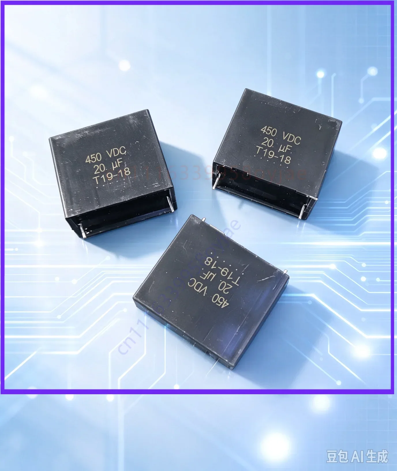 Supply 450V 20UF 450VDC Capacitor for Daikin U2 Inverter AC   10pcs