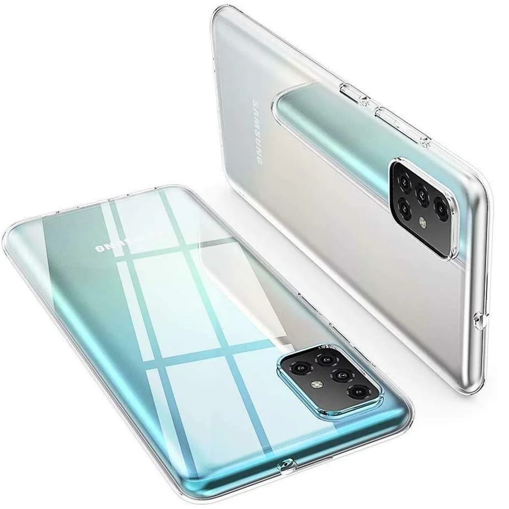 Clear Phone Case For Samsung Galaxy A51 A71 4G Clear TPU Bumper Phone Fundas For Samsung A71 A51 5G Transparent Cover Coque