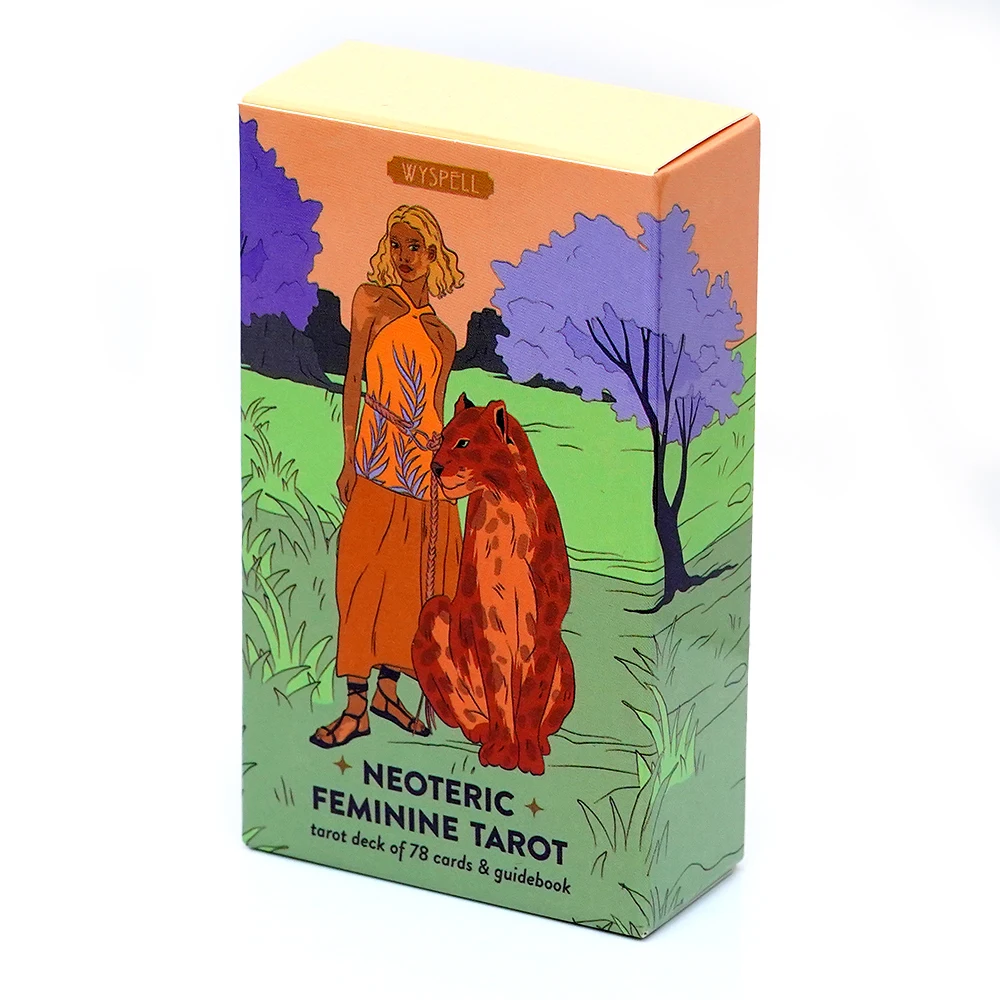 

Новейшая неотерическая женская колода Таро, настольная игра для начинающих, 78 шт., карты, оракул, красивые иллюстрации, подарок для семейной вечеринки