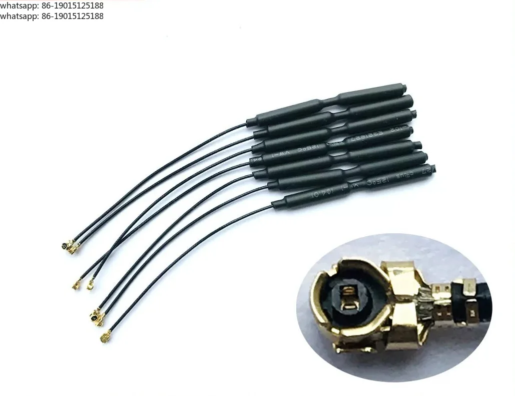 2.4G5.8Gdual-band IPEX interface built-in omnidirectional wifi bluetooth receiver model aircraft module antenna10pieces per pack