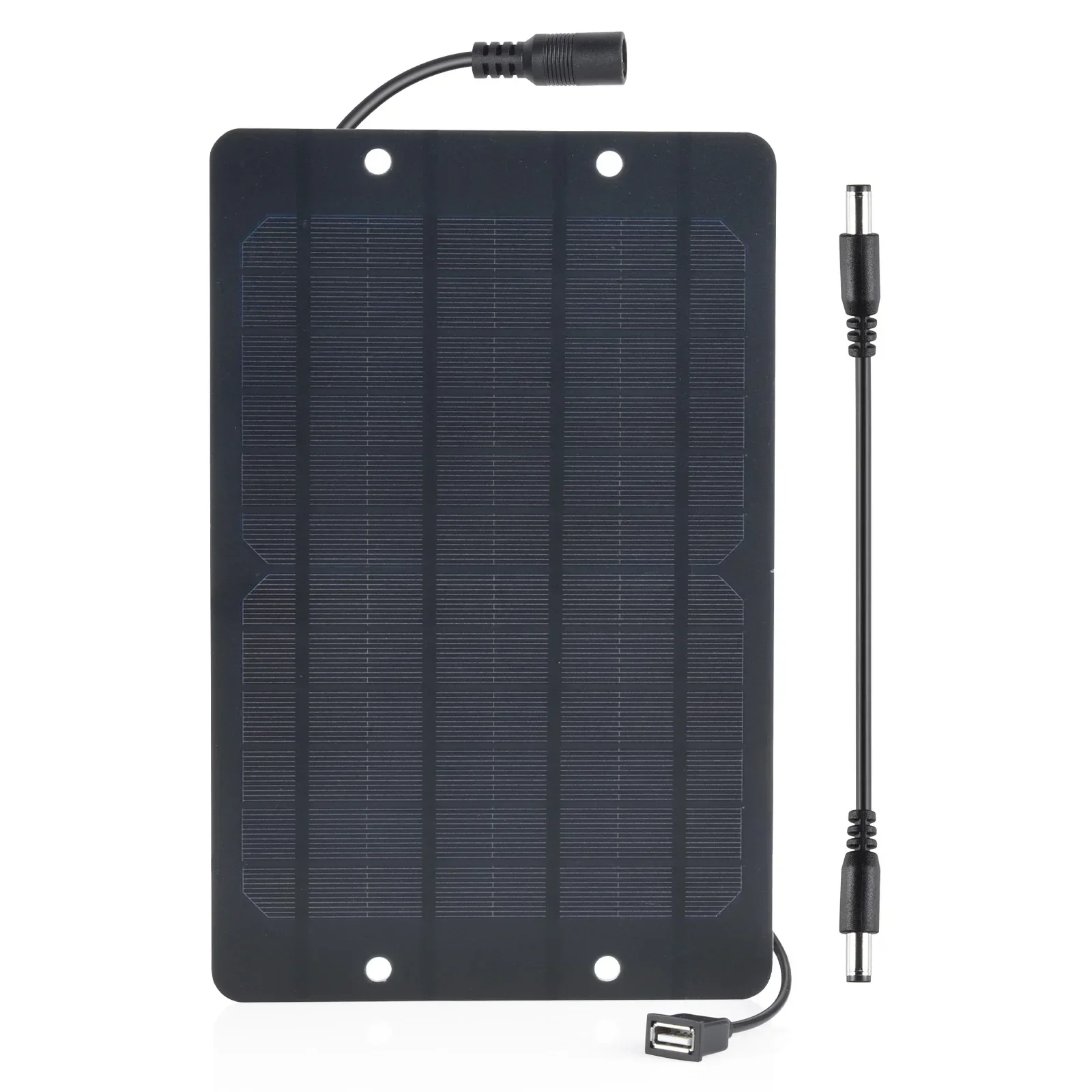 Soshine USB 5V 6W Mini Solar Panel DC 6V Solar Battery Charger High Performance Monocrystalline for Monitor Small Pump Small Fan