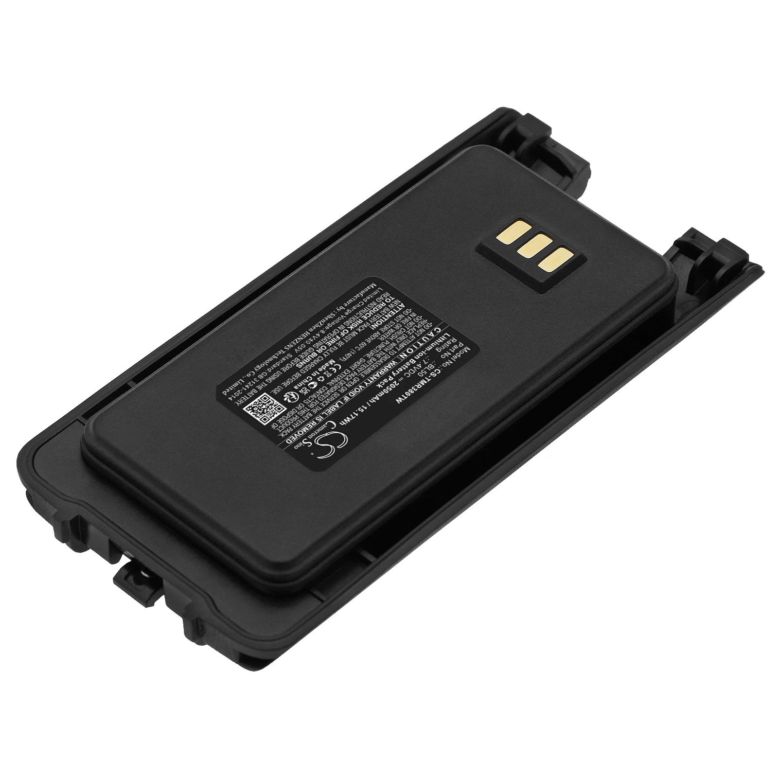 CS Replacement Battery For Retevis RT50, RT8, RT81, RT81V, RT82 BL50 2050mAh / 15.17Wh