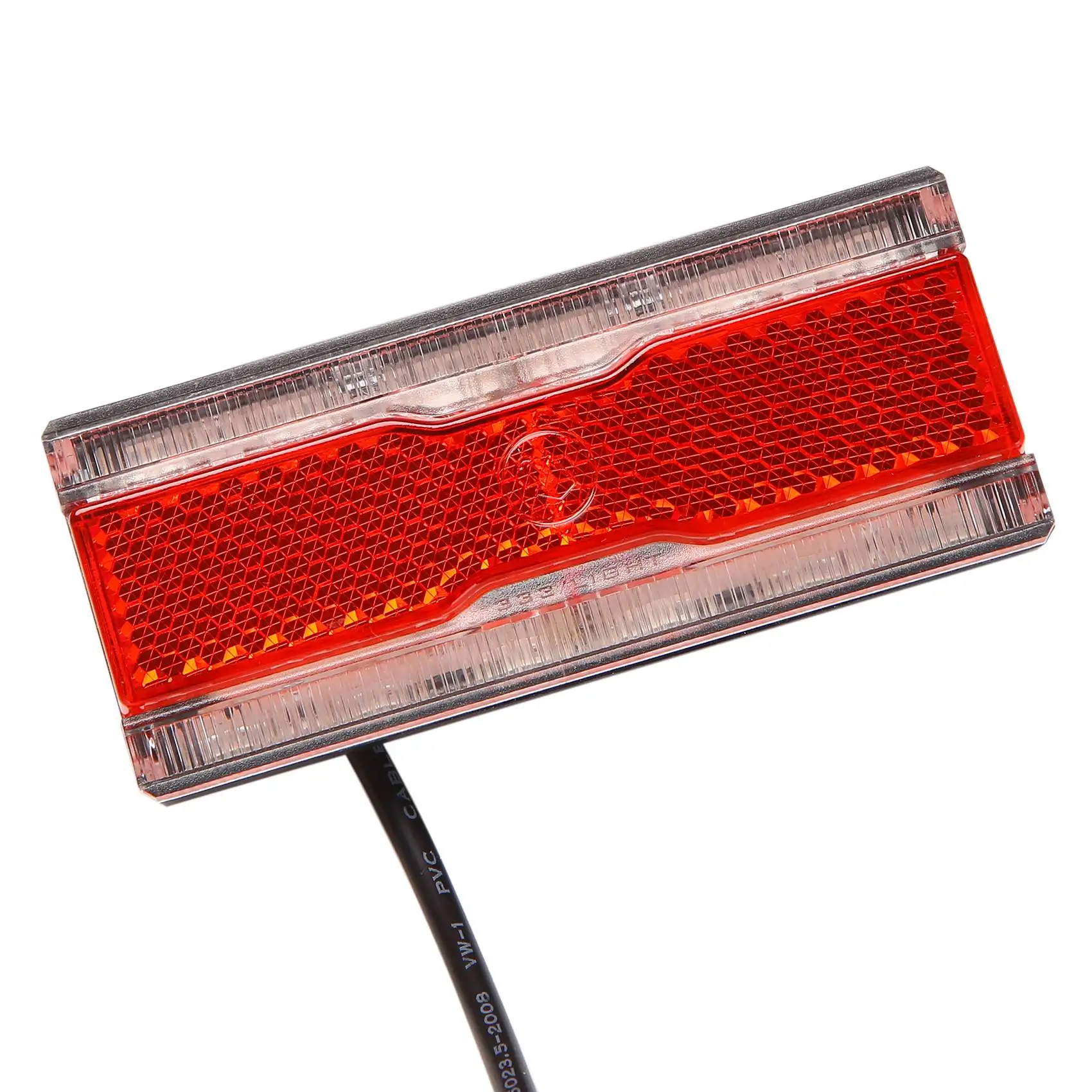 EBike ไฟเบรค 24V 36V 48V ไฟฟ้าจักรยานไฟท้ายพร้อมฟังก์ชั่นไฟเบรค LED ไฟท้าย