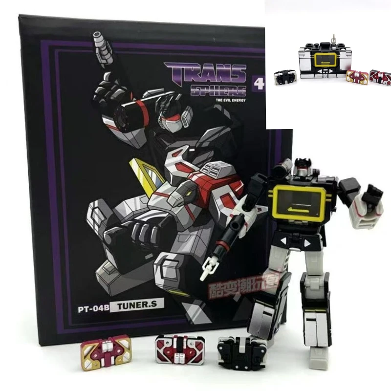PT-04 negro Gelombang Suara PT04 PT04B cinta degaun G1 Mini Pocket War KO DX9 figura deRobot juguetes regalo para n