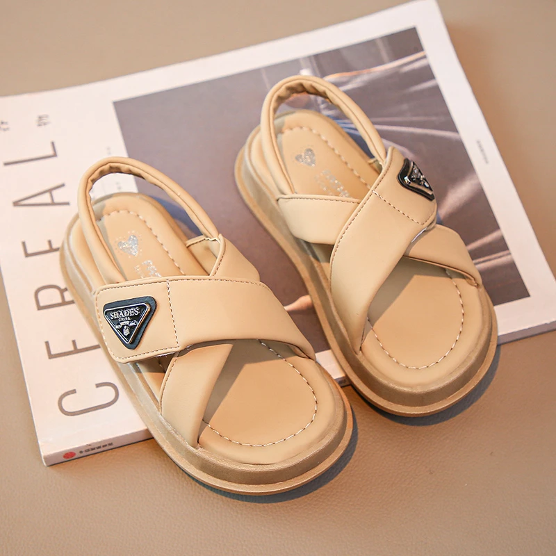 Children Shoe Summer Beach Sandals Korean Edition Girls Roman Sandal Kid Sandles Breathable Kid Shoe for Girl Zapatos Niña