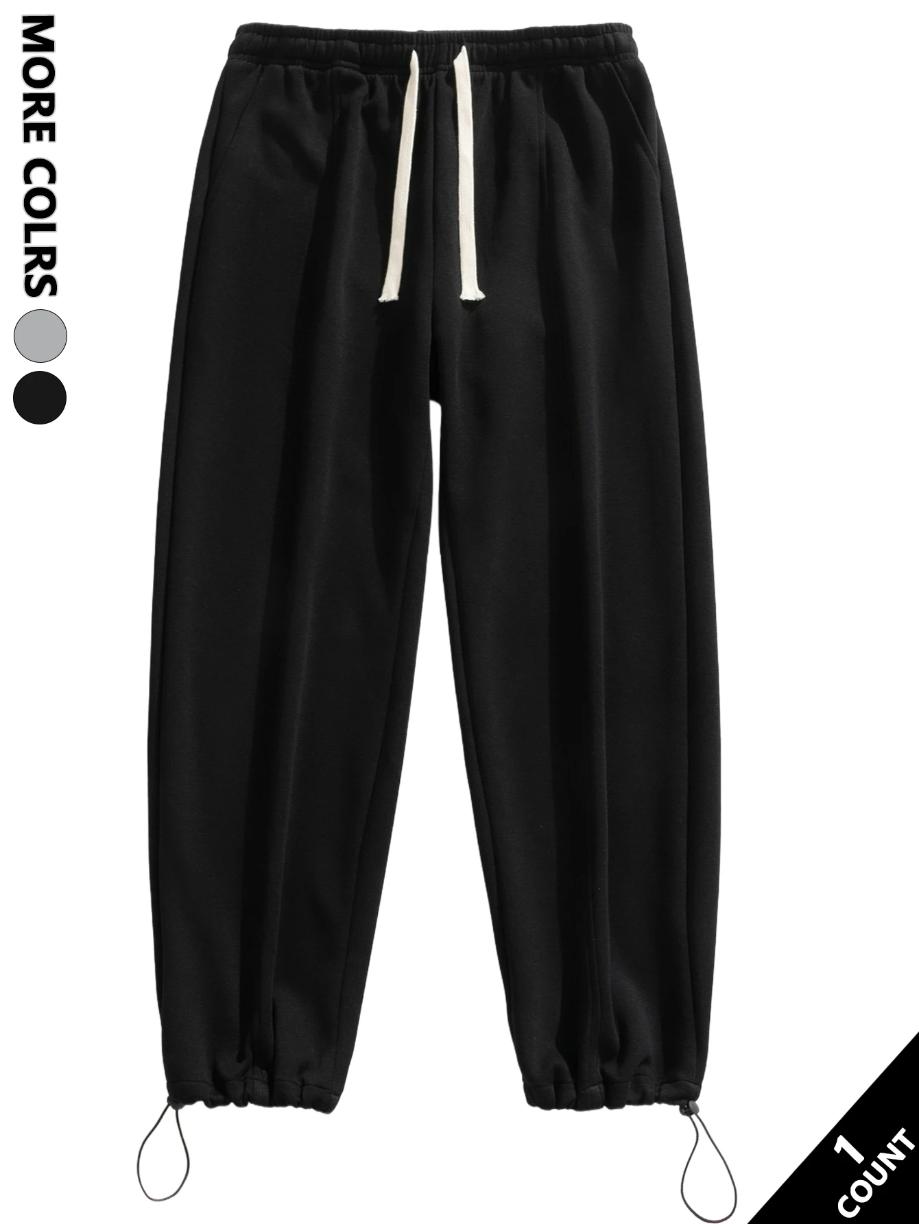 

Men's Trendy Casual Jogger Pants, Soft Cotton-Like Fabric, Comfortable Fit Without Constricting the Feet, Stylish Everyday Long Pants That Look Good with Sweatshirts/Jackets