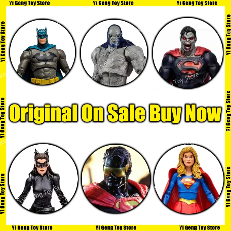 On Sale Original Batman Catwoman Supergirl Superman Eradicator Darkseid Garrick Green Lantern Sinestro Anime Action Figure