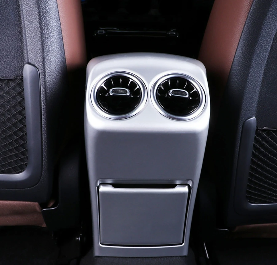 

For Mercedes Benz A Class A180 A200 A220 2019 - 2022 Interior Accessories Rear Air Outlet Decorative Frame Anti-kick Cover Trim
