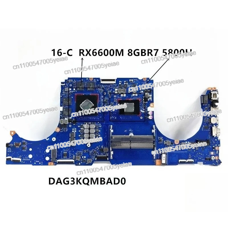 

Для материнской платы ноутбука 16-C M57192-601 RX6600M 8 ГБ R7 R5 DAG3KQMBAD0