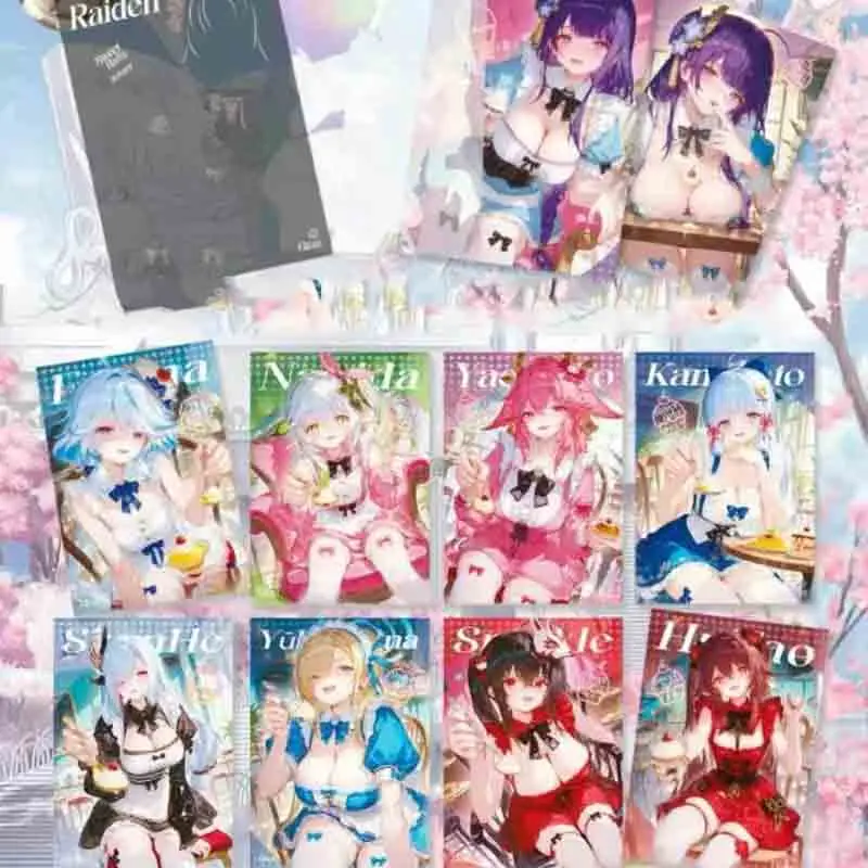 Goddess Story Booster Box Collezione di carte Yunyi Tenda Will Pour A5 Gioco Anime Waifu Carta in edizione limitata Regalo per bambini