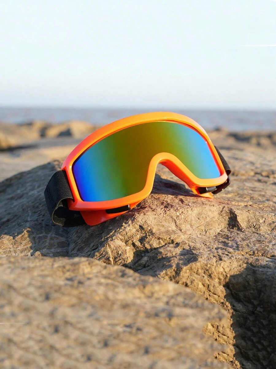 Safety goggles Motorcycle helmet Outdoor sports Windproof and dustproof Skiing and snowboarding goggles image 4