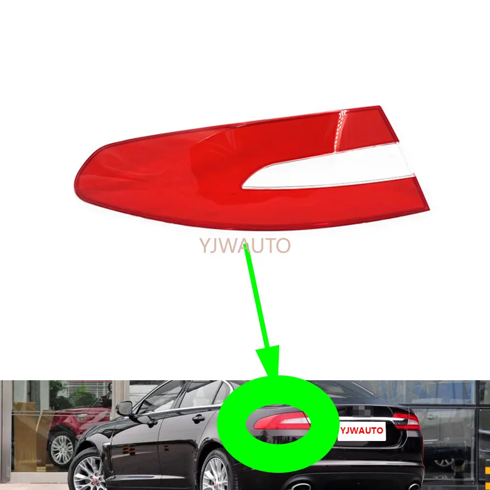 

Taillamp Cover for Jaguar XF 2012~2015 Car Rear Light Lens Replacement Brake Lights Glass Parking Lamp Shell Taillight Lens