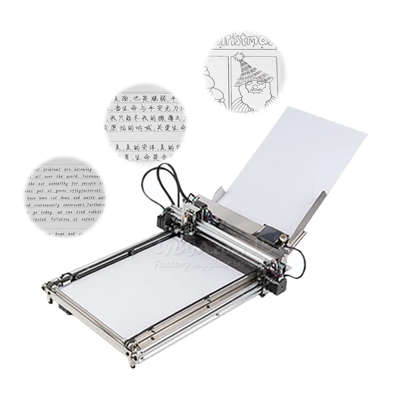 LY A3 Professional Drawbot with Auto Paper Feeding – Corexy Pen Writing Drawing Robot Assembled Frame Plotter Kit