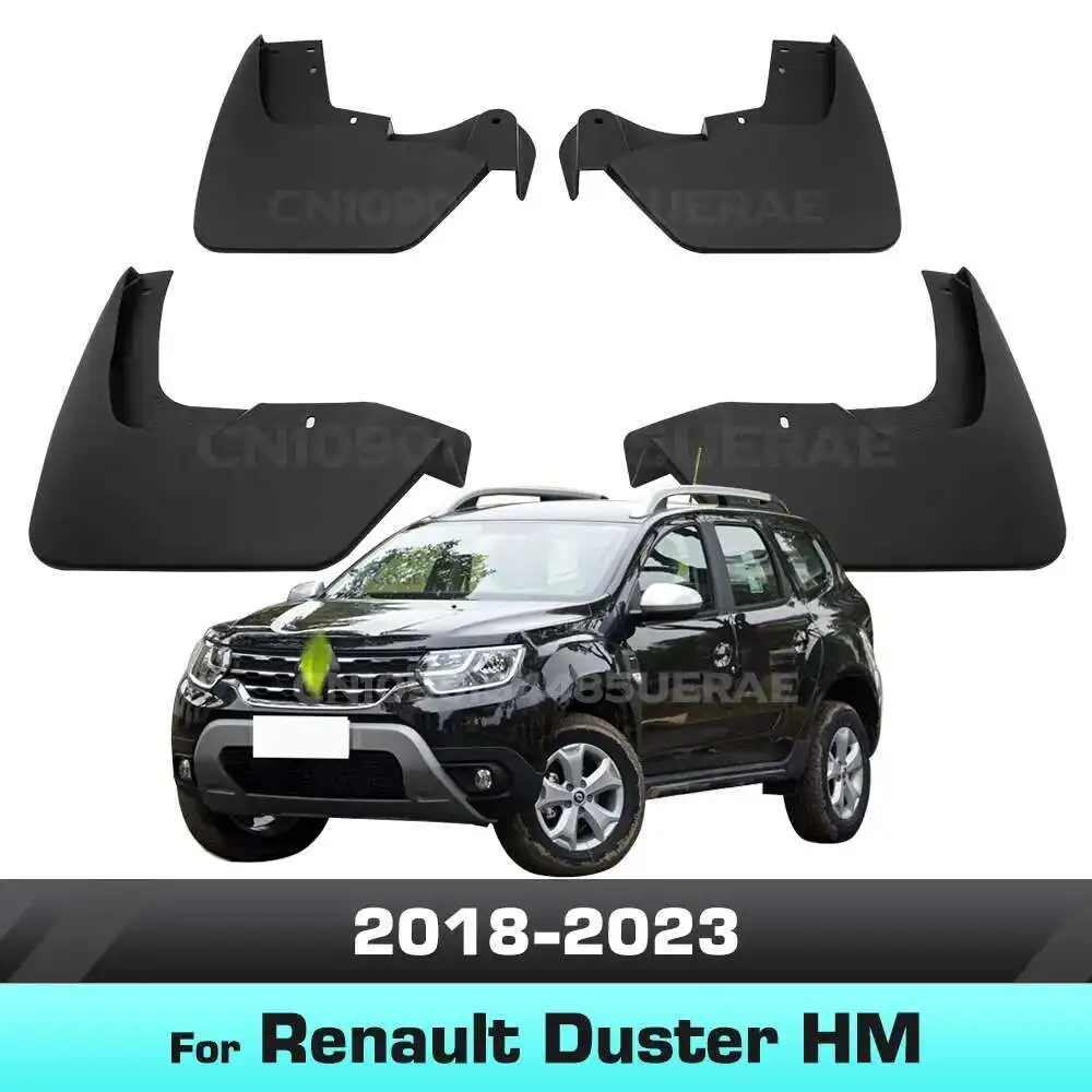 

For Renault Duster HM 2018 2019 2020 2021 2022 2023 Fender Mudguard Mud Flaps Guard Splash Flap Mudguards Car Accessories