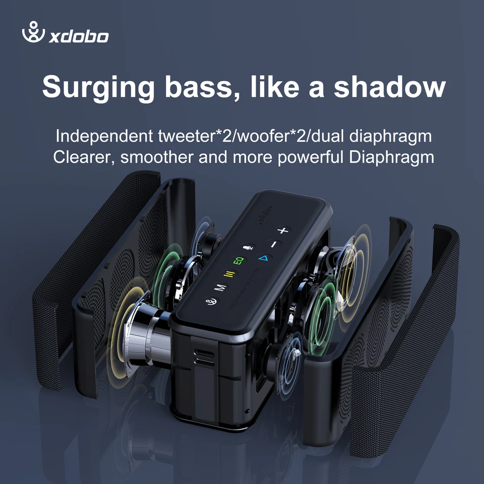 XDOBO X8 Max 100W Super Power Bluetooth-Compatiable Wireless