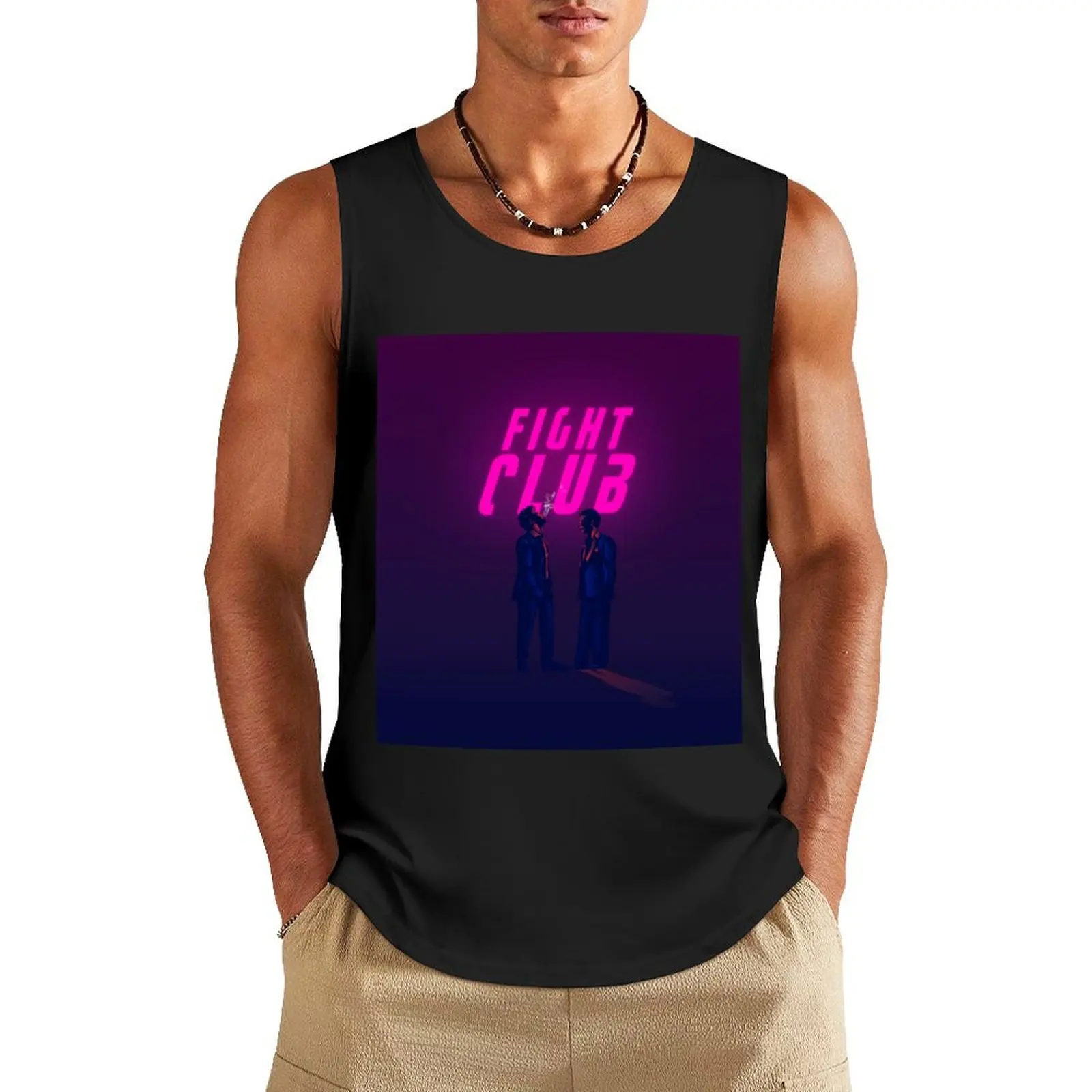 Fight Club Minimalist Movie poster Tank Top t-shirt for men t-shirt Men's