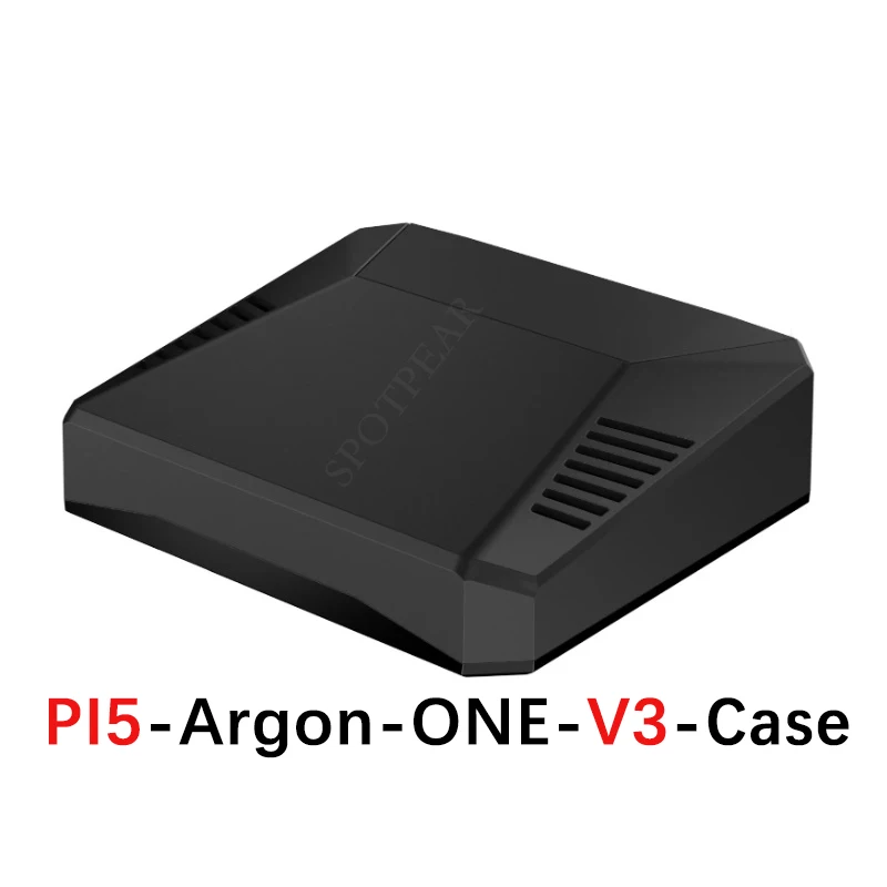 

Raspberry Pi 5 Case with Argon ONE V3 Case with Fan and Infrared (IR)