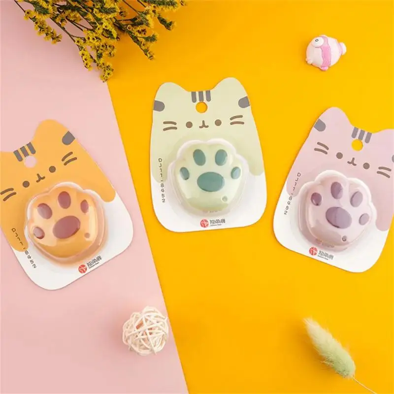 Kawaii Cat Paw Mini Utility Knife Cute Portable Paper Cutter Pocket Knife Cutting Paper Express Box Opener Envelope Stationery