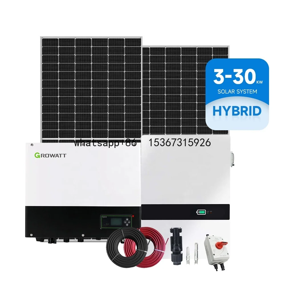 Commercial on grid solar system 20kw 25kw 30kw on grid solar system 3kw 5kw 10kw 15kw solar system