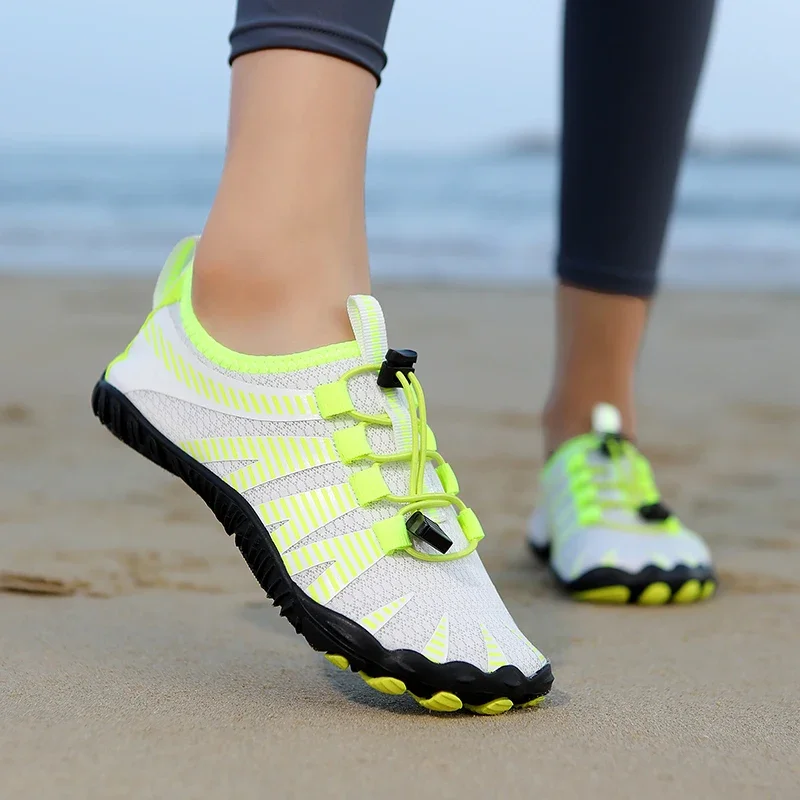 

Мужские и женские аквашузы, кроссовки для плавания, пляжные сандалии для ходьбы босиком, быстросохнущие аквашузы для дайвинга и занятий спортом в воде