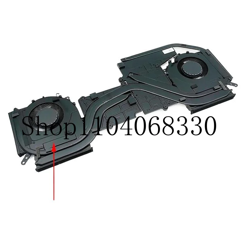 Nuovo Computer Portatile CPU GPU di Raffreddamento Del Dissipatore di Calore Ventola di Raffreddamento Per Lenovo Legion 5 Pro 16ARH7H 82RG 5H40S20515 5H40S20516 Radiatore