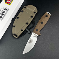 New ESEE-3 Outdoor Tactical Fixed Blade Knife D2 Blade G10 Handle Hiking Camping Knives Hunting Survival Multifunctional Tools