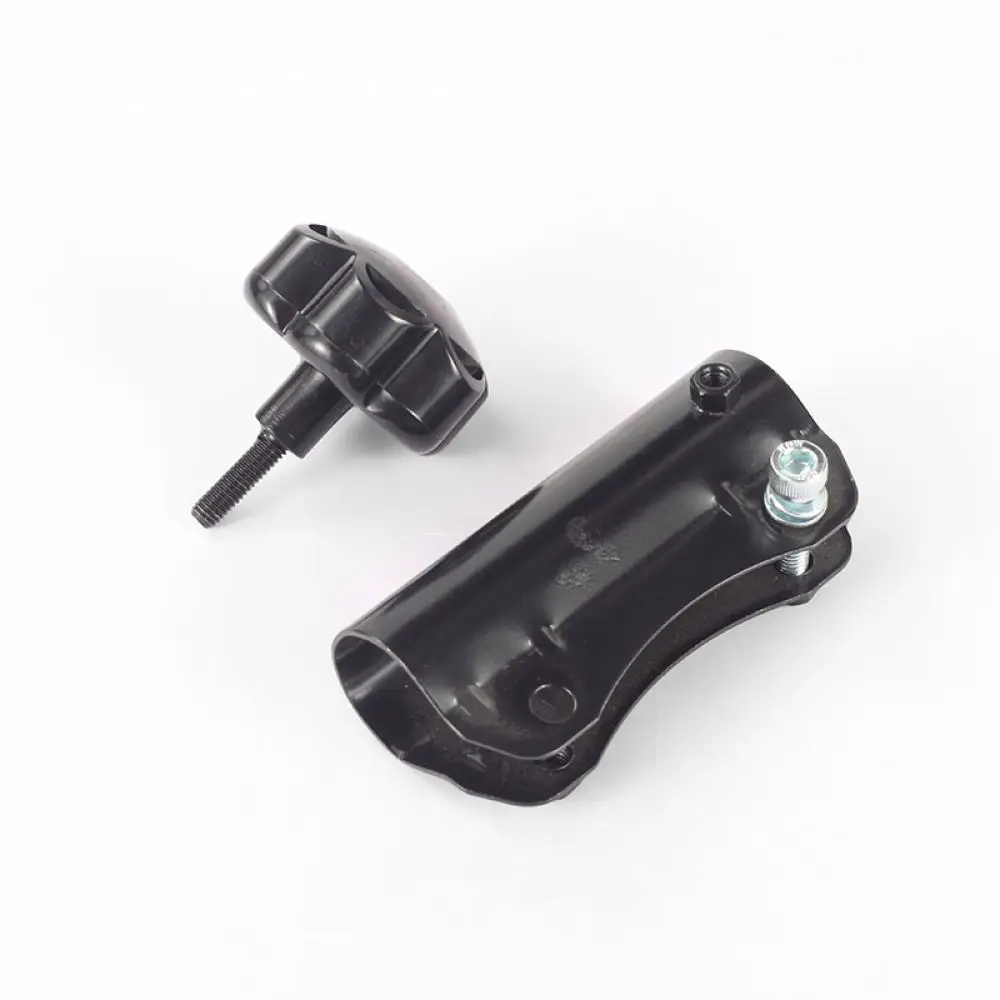 Lawn Mower Shaft Extension Adapter Metal Connector Dual Hole Lock Design Garden Eater Durable Power Tool Spare Parts