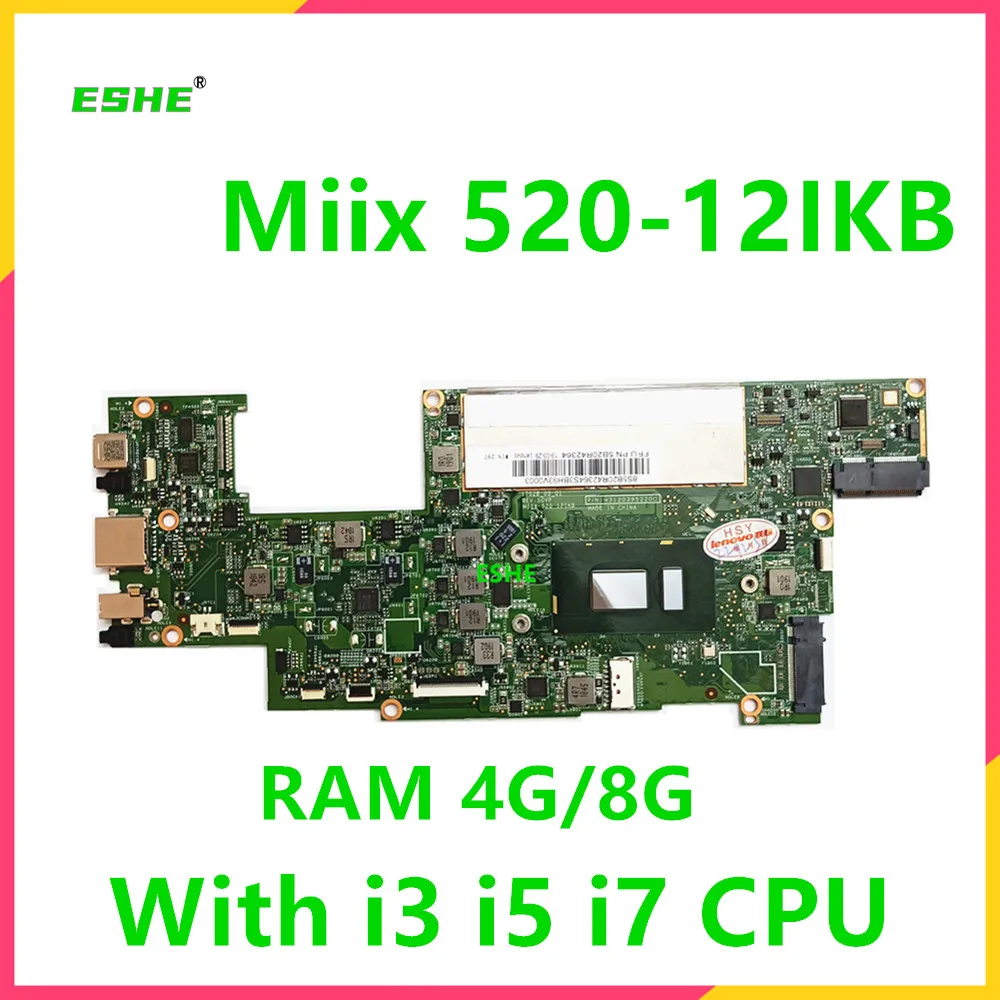 LenovoMix 520-12ikb miix 520ラップトップマザーボード,CPU i3 i5 i7 RAM 4g 8g 5b20p92388 5b20r42364 5b20q62892 5b20q22860