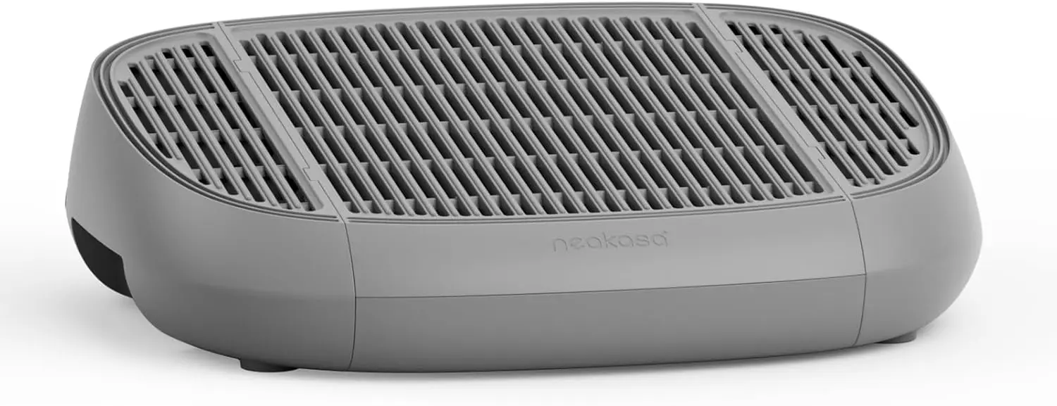

Pedal Step Stool Cat Litter Tray with Filter, Easy Clean for Open Top Self-Cleaning Box