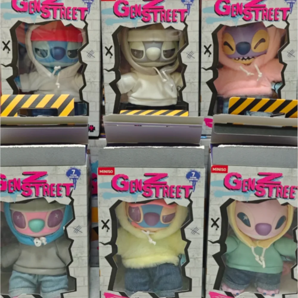 

Stitch Gen Z Street Series Blind Box Figure Cute Stitch Vinyl Doll Mystery Box Plush Surprise Bag Pendant Girl Gift Toys