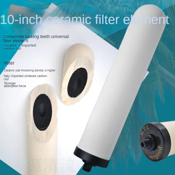 Universal filter element Keramik kern Aktivkohle abnehmbar und wasch bar filter12mm 18mm