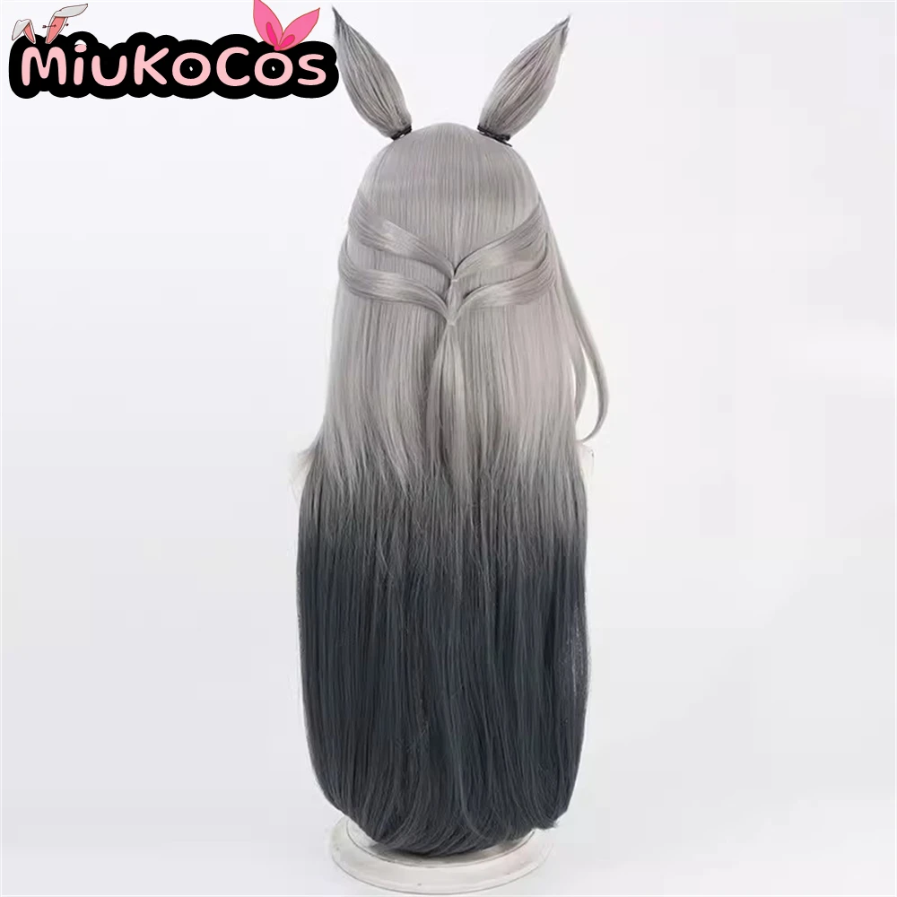 IN STOCK クロノジェネシス Chrono Genesis Cosplay Wig With Ears and Tail MiukoCosplay Umamusume:Pretty Derby Cosplay 5