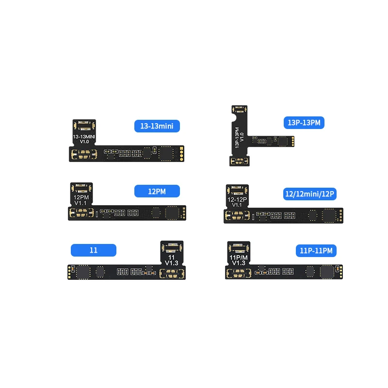 JC V1S Pin Sửa Chữa Ban Flex Cho Điện Thoại 11-12 Promax Pin Pop Ups Quả Phụ Sai Số Sức Khỏe Cảnh Báo Loại Bỏ lập Trình Viên
