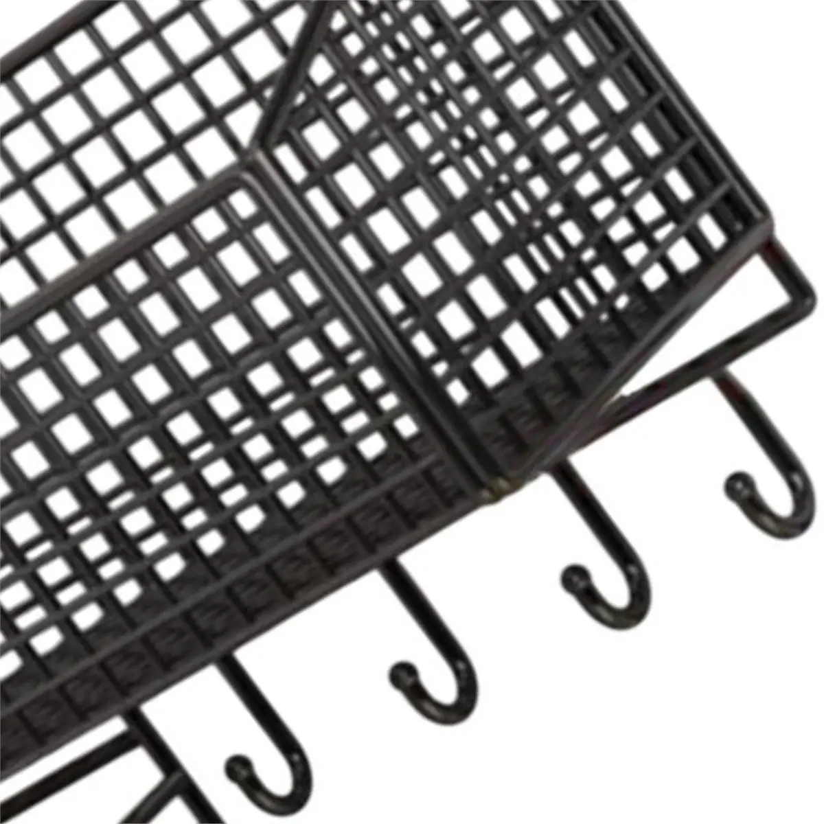 Office Storage Basket Bathroom Shelf Rustproof Multipurpose Toiletries Organiser Tabletop Sundries Holder for Household