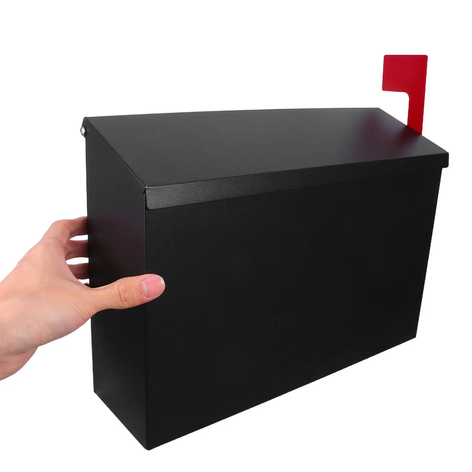 

Modern Stainless Steel Wall Mounted Mailbox Outdoor Spacious Secure Decorative Letter Box for Home Office Villa Exterior Wall