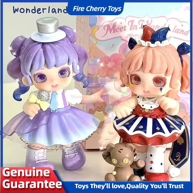 

Original Miana Meet In Wonderland Series Blind Box Toys Cute Anime Action Figure Caixa Caja Surprise Mystery Dolls Girls Gift