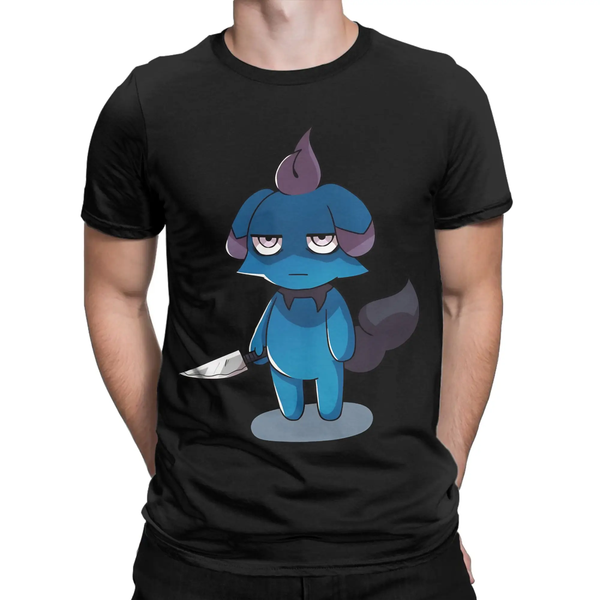 Novelty Depressos  Game Tshirts Men's O-neck Short Sleeve Tops  Cotton Summer Clothing