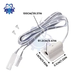 DC12-12V IR Capteur De Mouvement Commutateur Vis Auto ON OFF DIY Capteur Analyste Travail LED Lumières Armoires Portes Tactile Joli